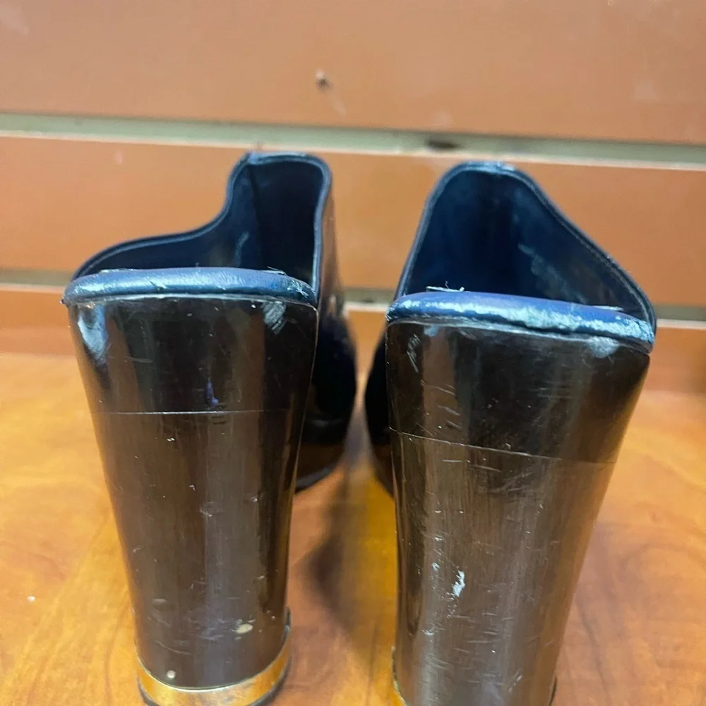 Tory Burch Black Mules with Cushioned Sole